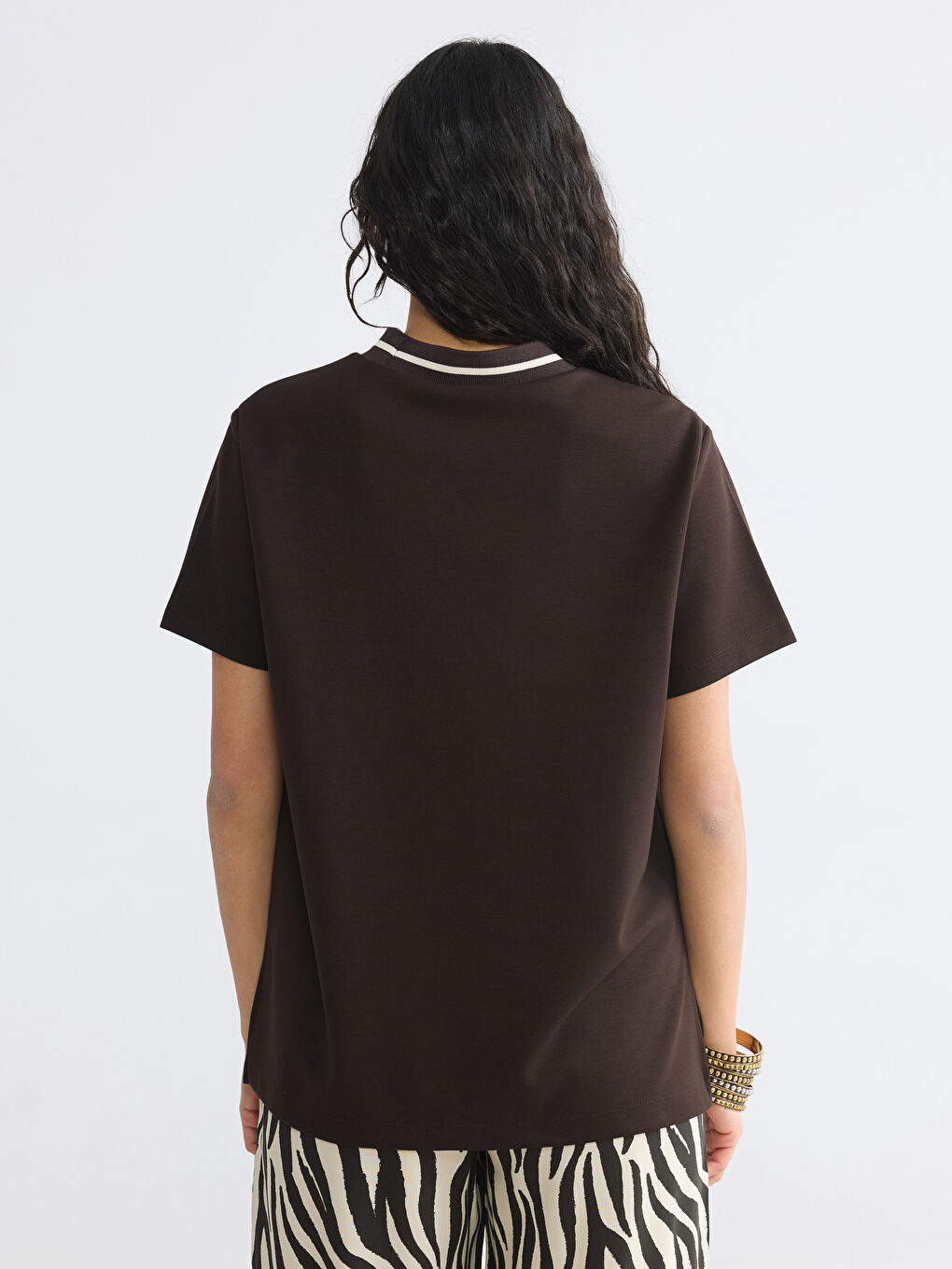 Crew Neck Women's T-Shirt-3