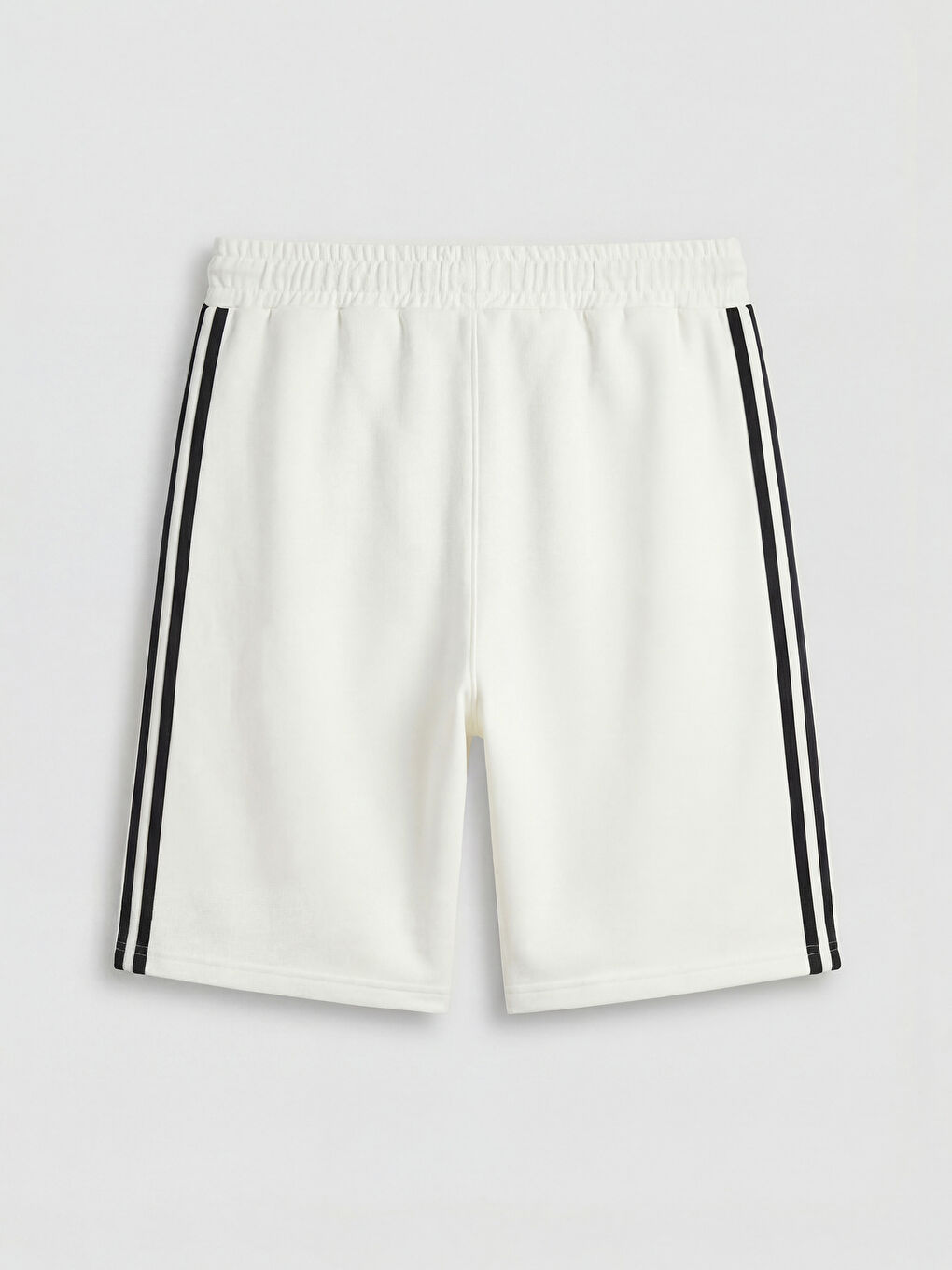 Ekru Rahat Kalıp Erkek Şort-4