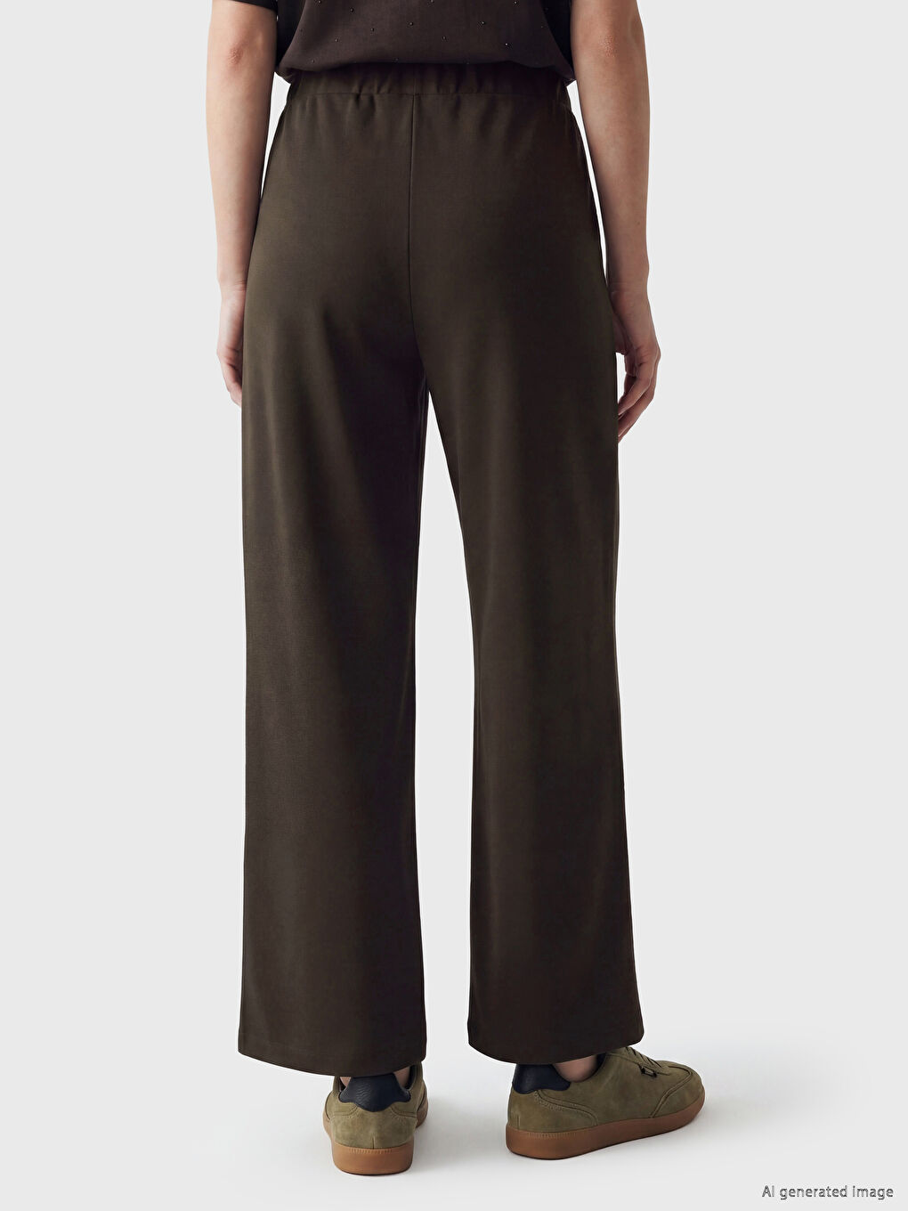 Soft Touch Rhinestone Embellished Women's Sweatpants-2