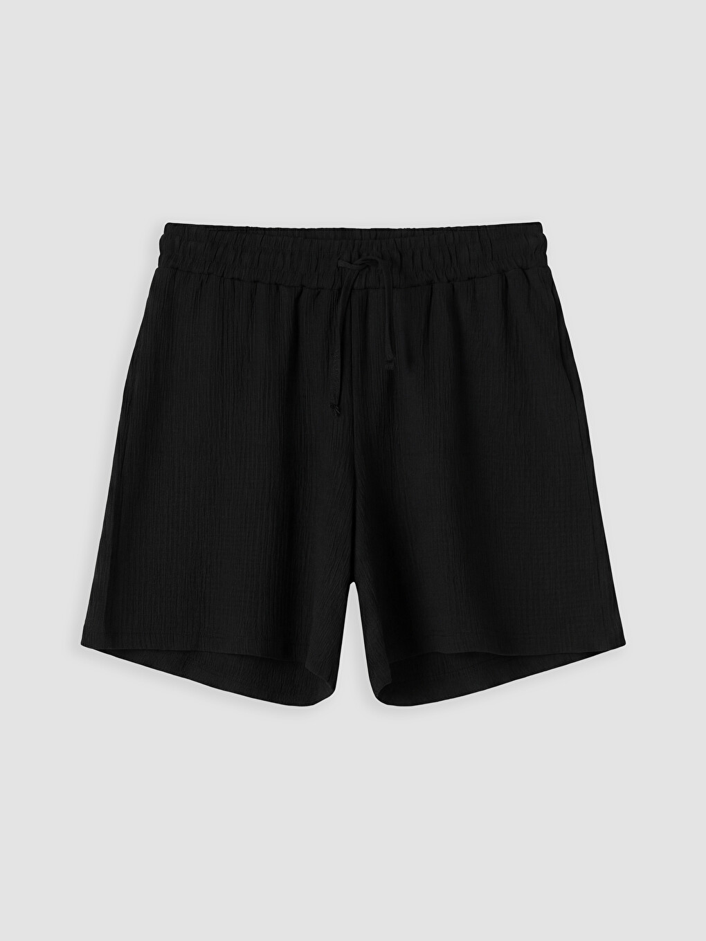 Woman Black Shorts