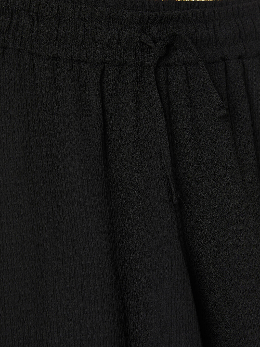 Woman Black Shorts-2