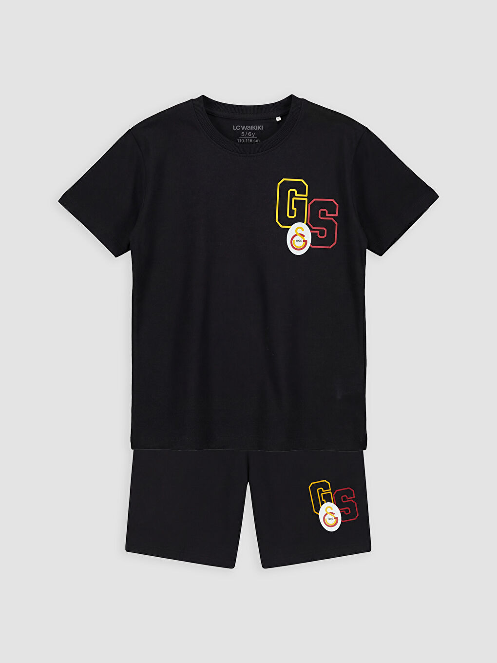 Siyah Galatasaray Baskılı Erkek Çocuk Takım