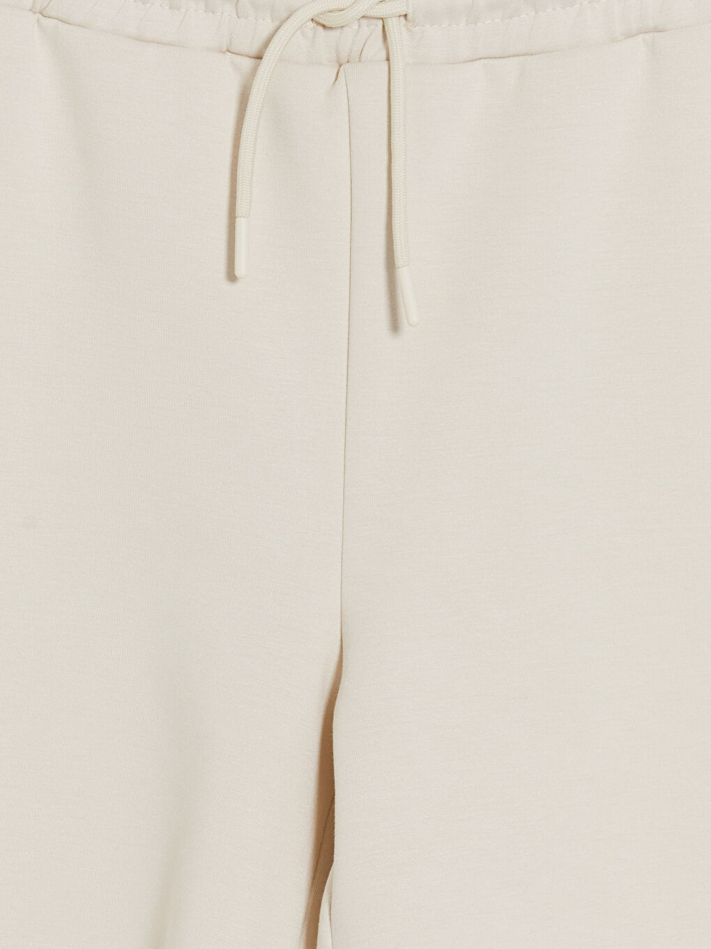 Bej Beli Lastikli Soft Touch Kadın Şort-2