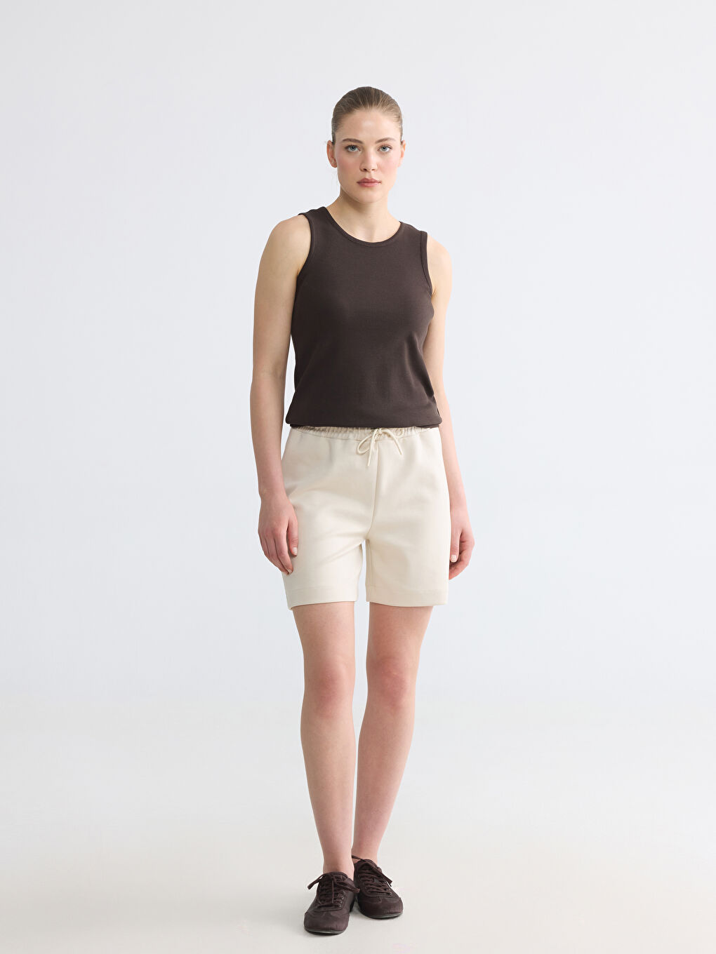 Elastic Waist Soft Touch Women's Shorts