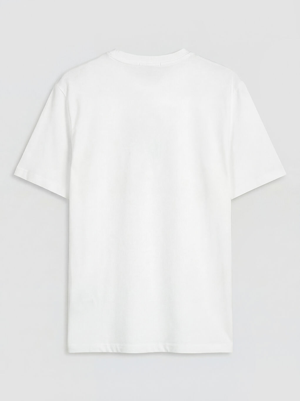 T-shirt à col rond imprimé pour homme-5
