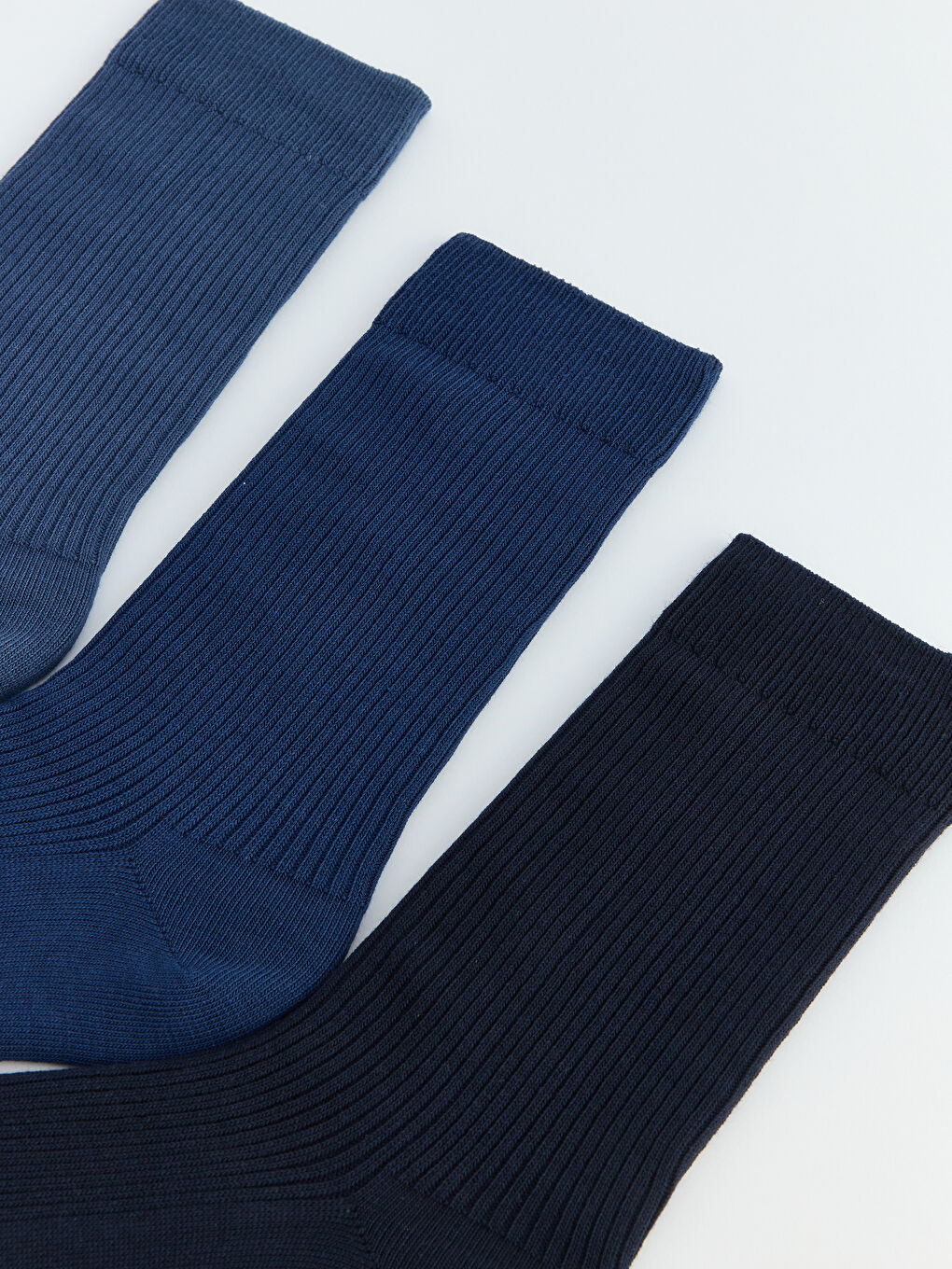 Lacivert Erkek Soket Çorap 3'lü-1