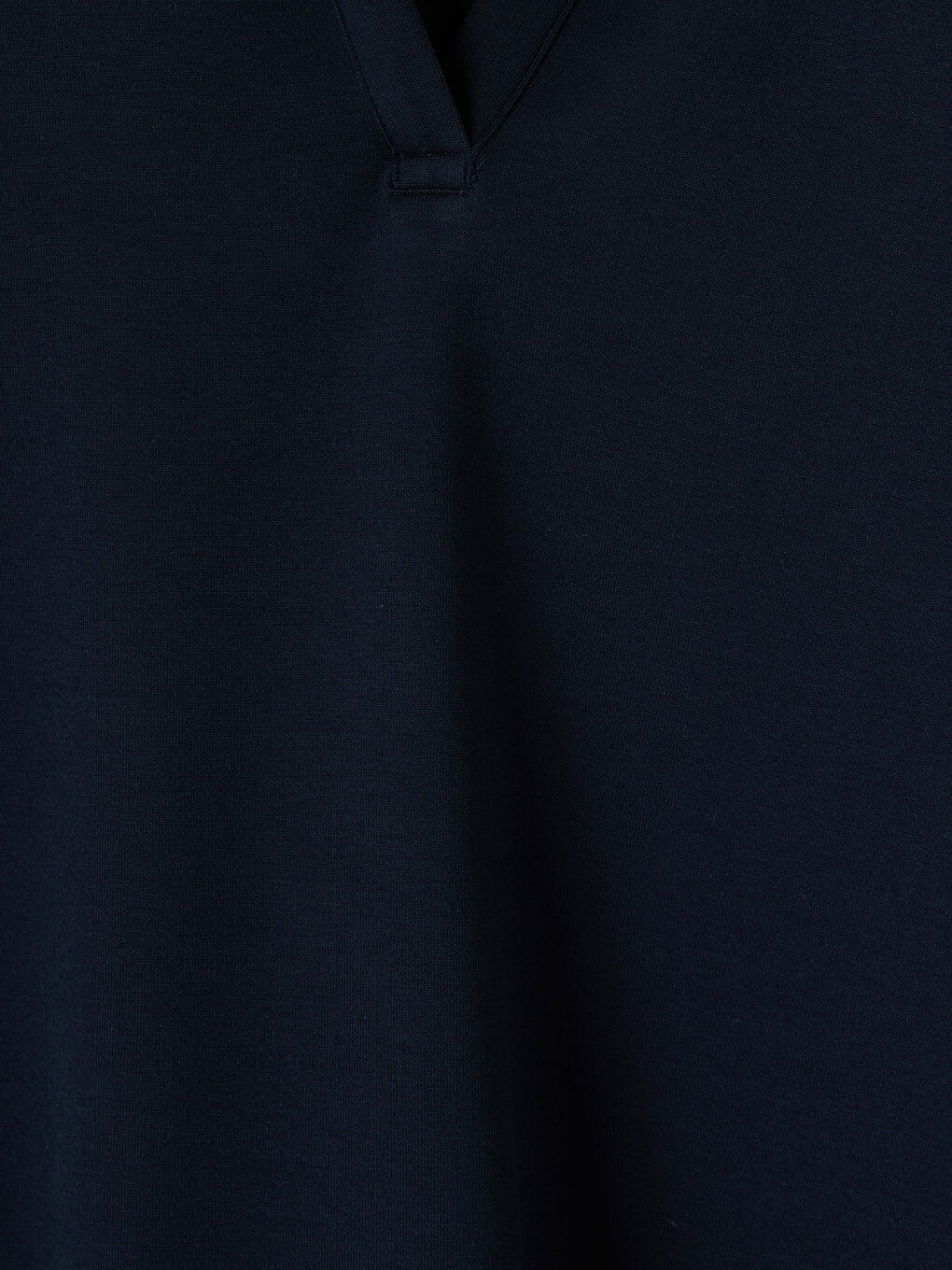 Lacivert Polo Yaka Kadın Tişört-2