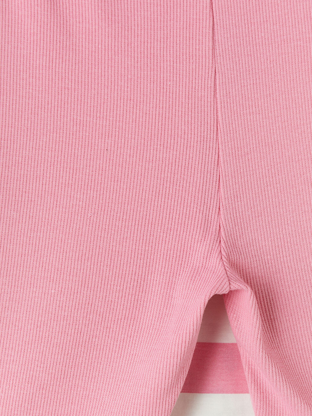 Pembe Beli Lastikli Kız Çocuk Şort Tayt-2