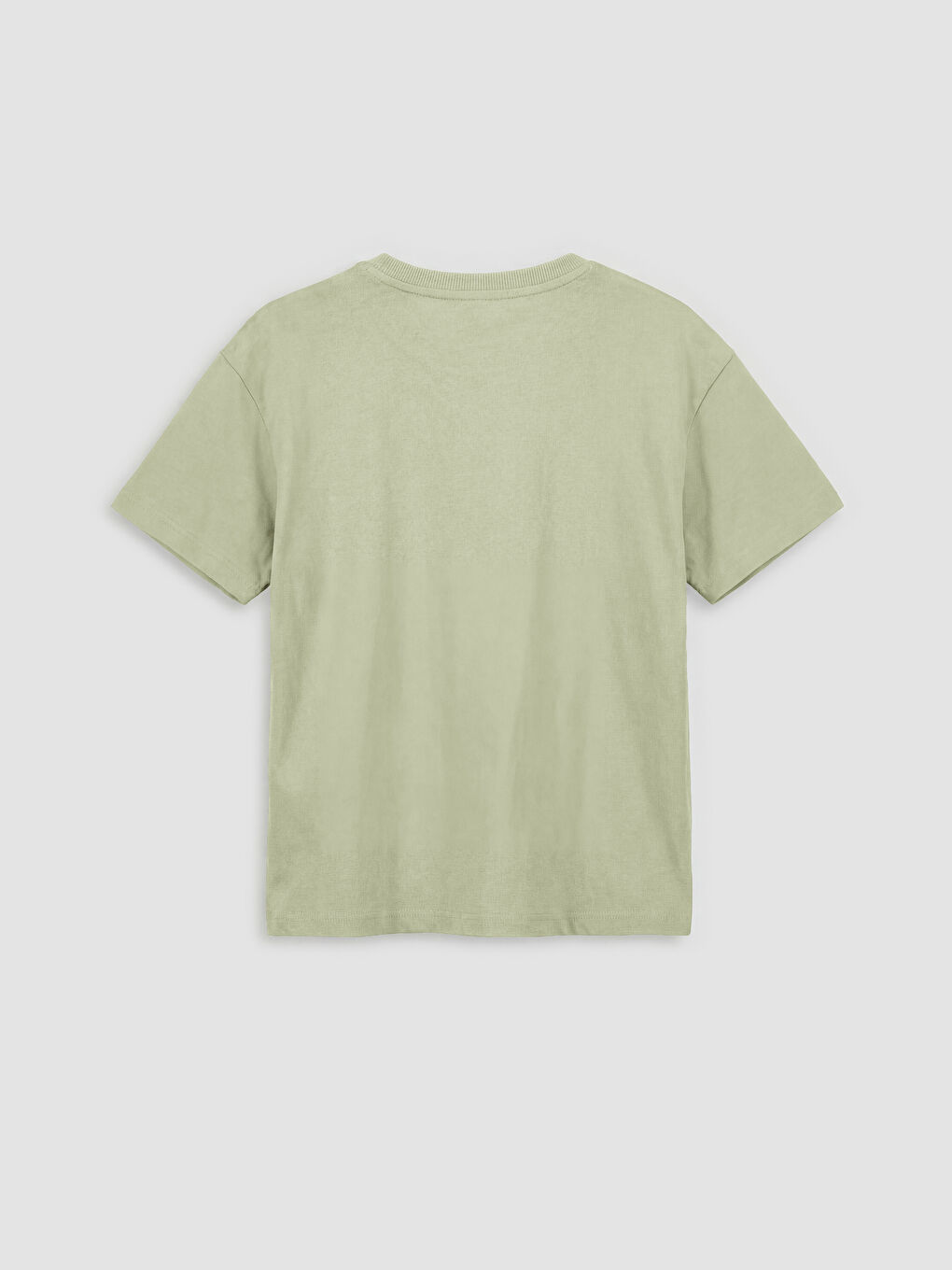 Ekru Bisiklet Yaka Erkek Çocuk Tişört 2'li-3