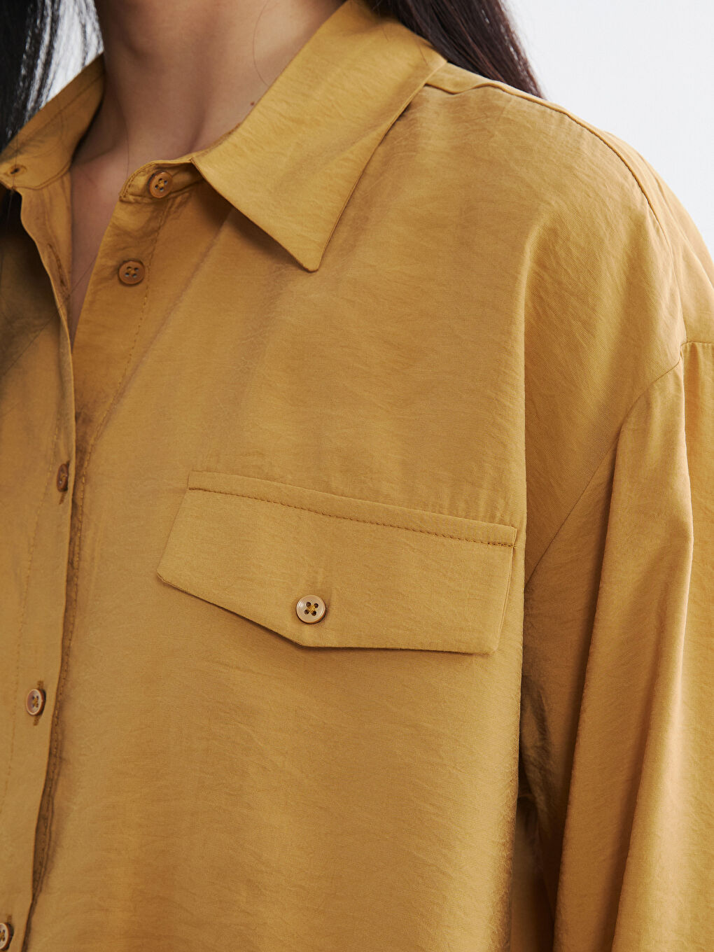 Žena ŽUTA Košulja-2