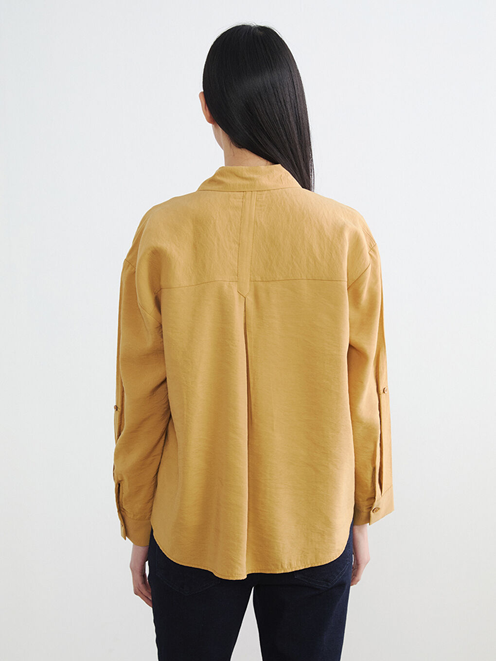 Žena ŽUTA Košulja-3