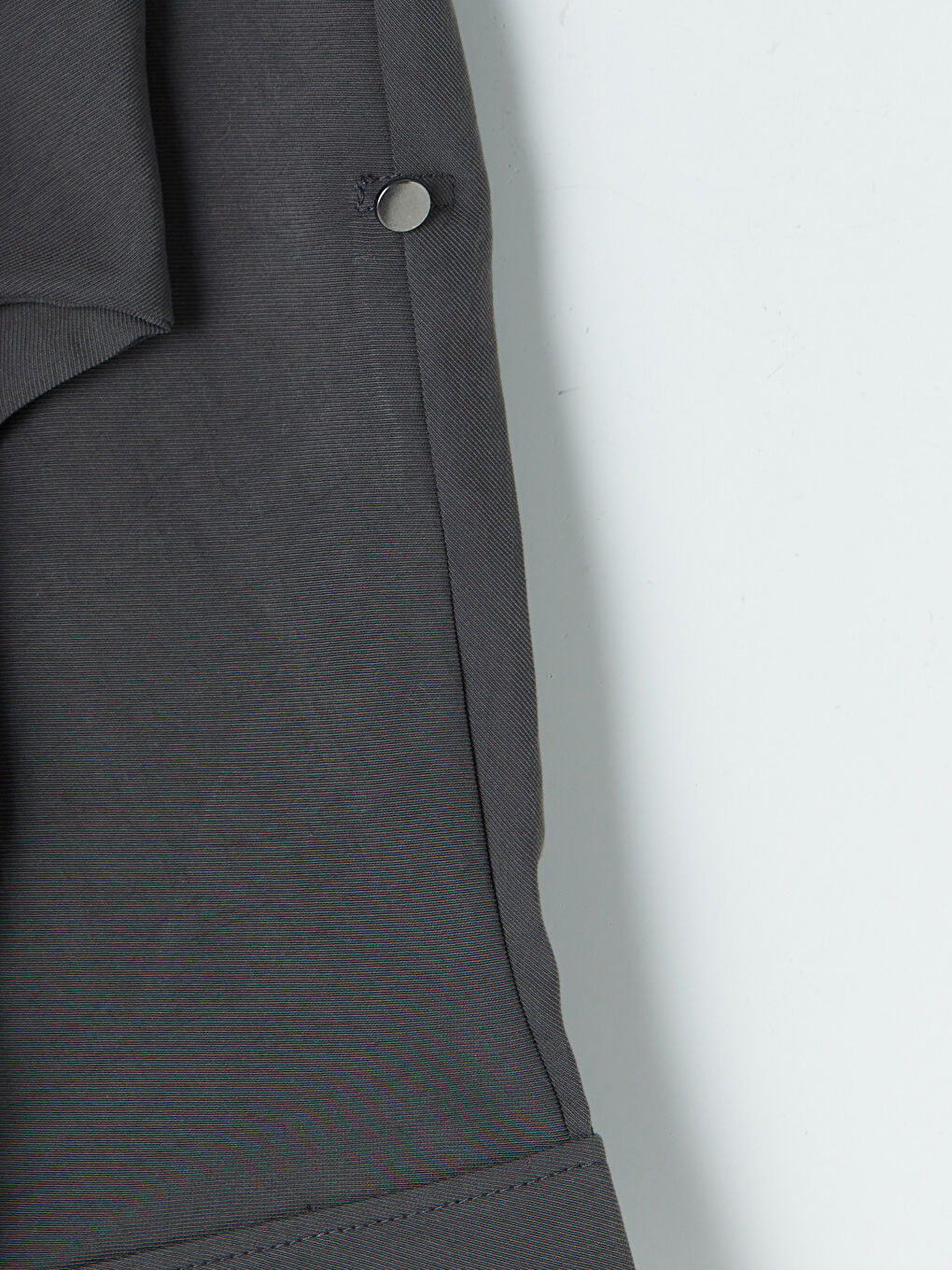 Gri Regular Fit Kadın Gömlek-3