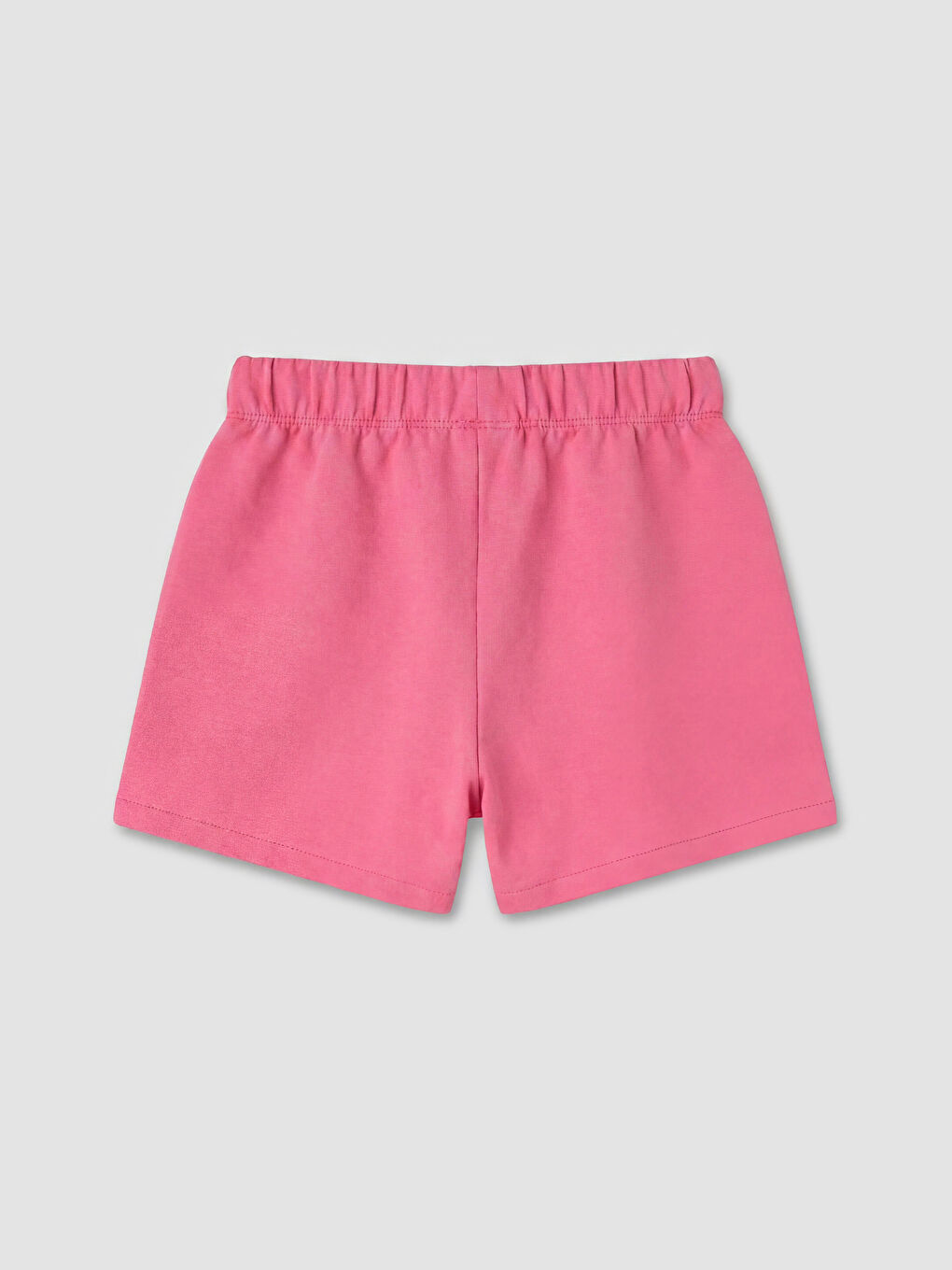 Pembe Baskılı Kız Çocuk Şort 2'li-4