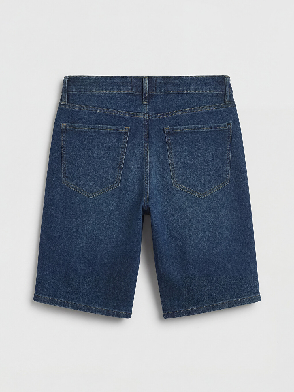 Man Indigo Denim Shorts-5