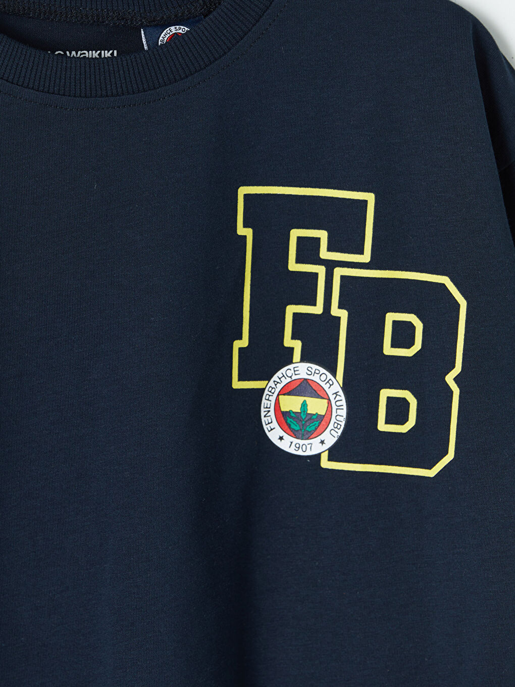 Lacivert Fenerbahçe Baskılı Erkek Çocuk Takım-6