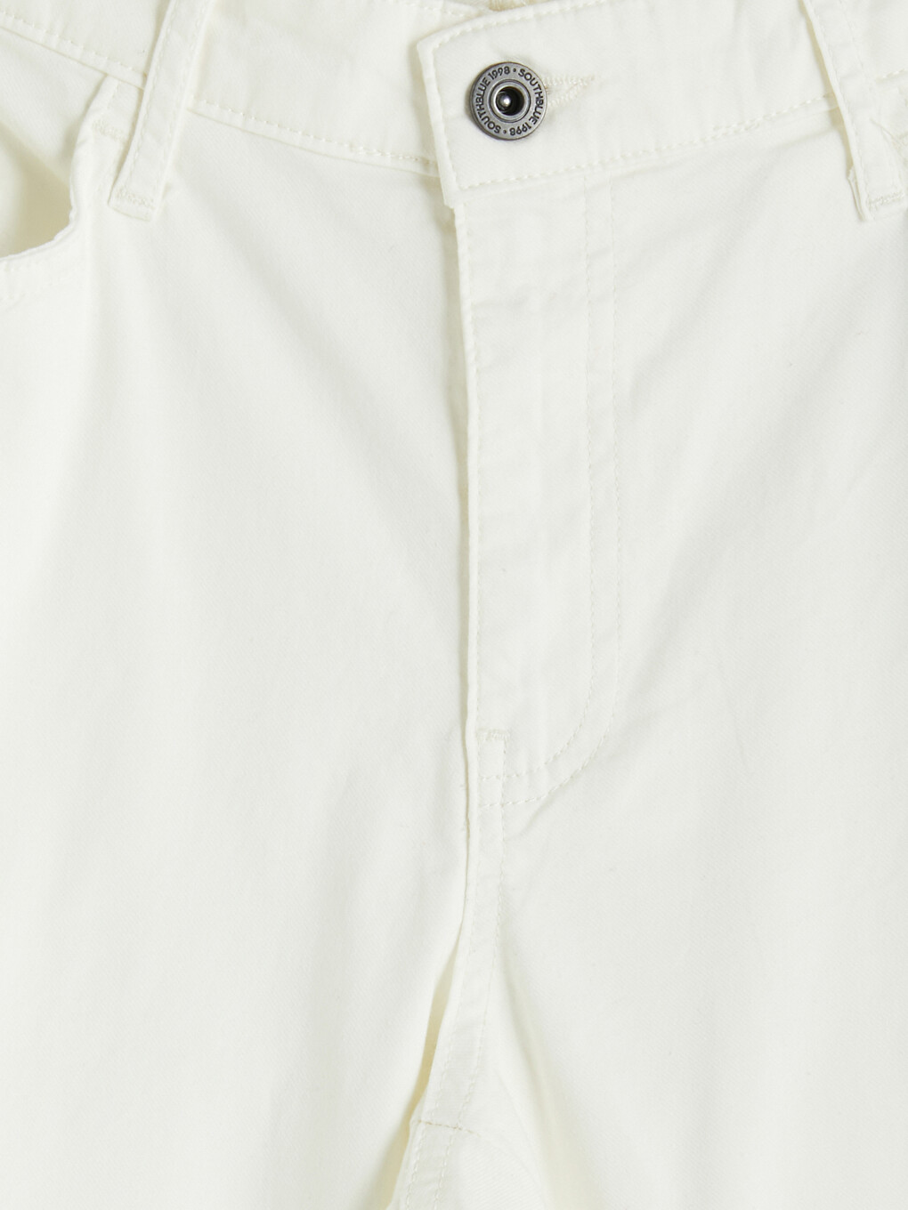 Ekru Regular Fit Gabardin Erkek Pantolon-1
