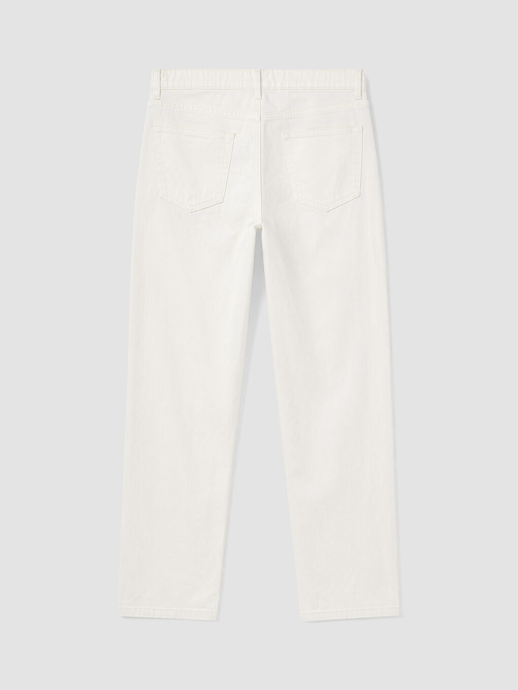 Ekru Regular Fit Gabardin Erkek Pantolon-2