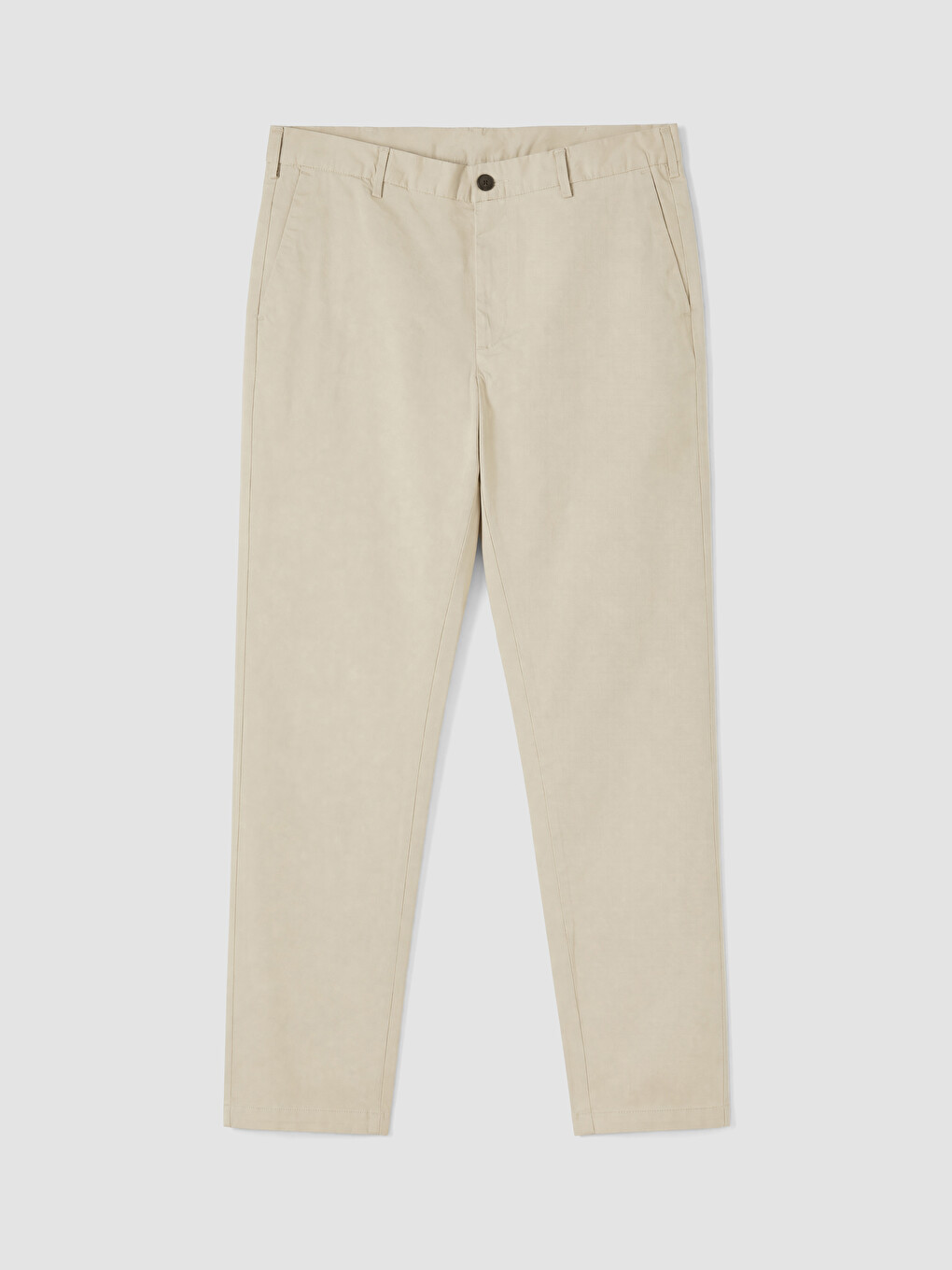 Gri Regular Fit Gabardin Erkek Pantolon