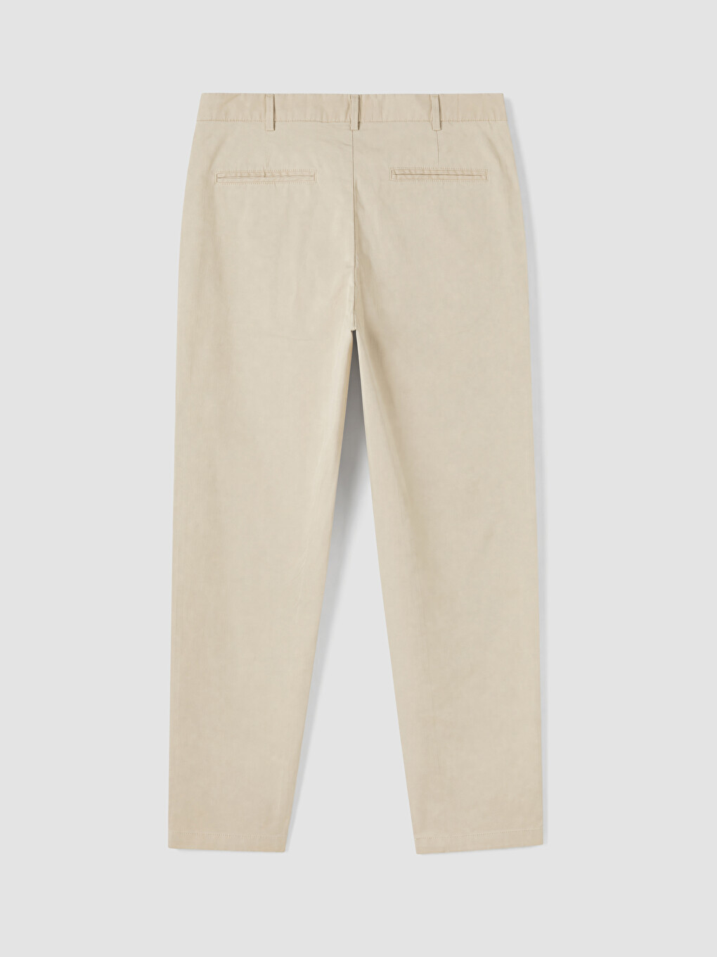 Gri Regular Fit Gabardin Erkek Pantolon-2