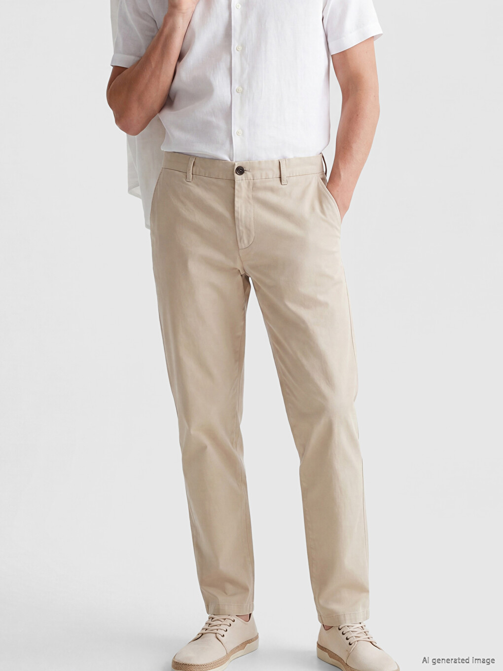 Regular Fit Muške Pantalone od Gabardena