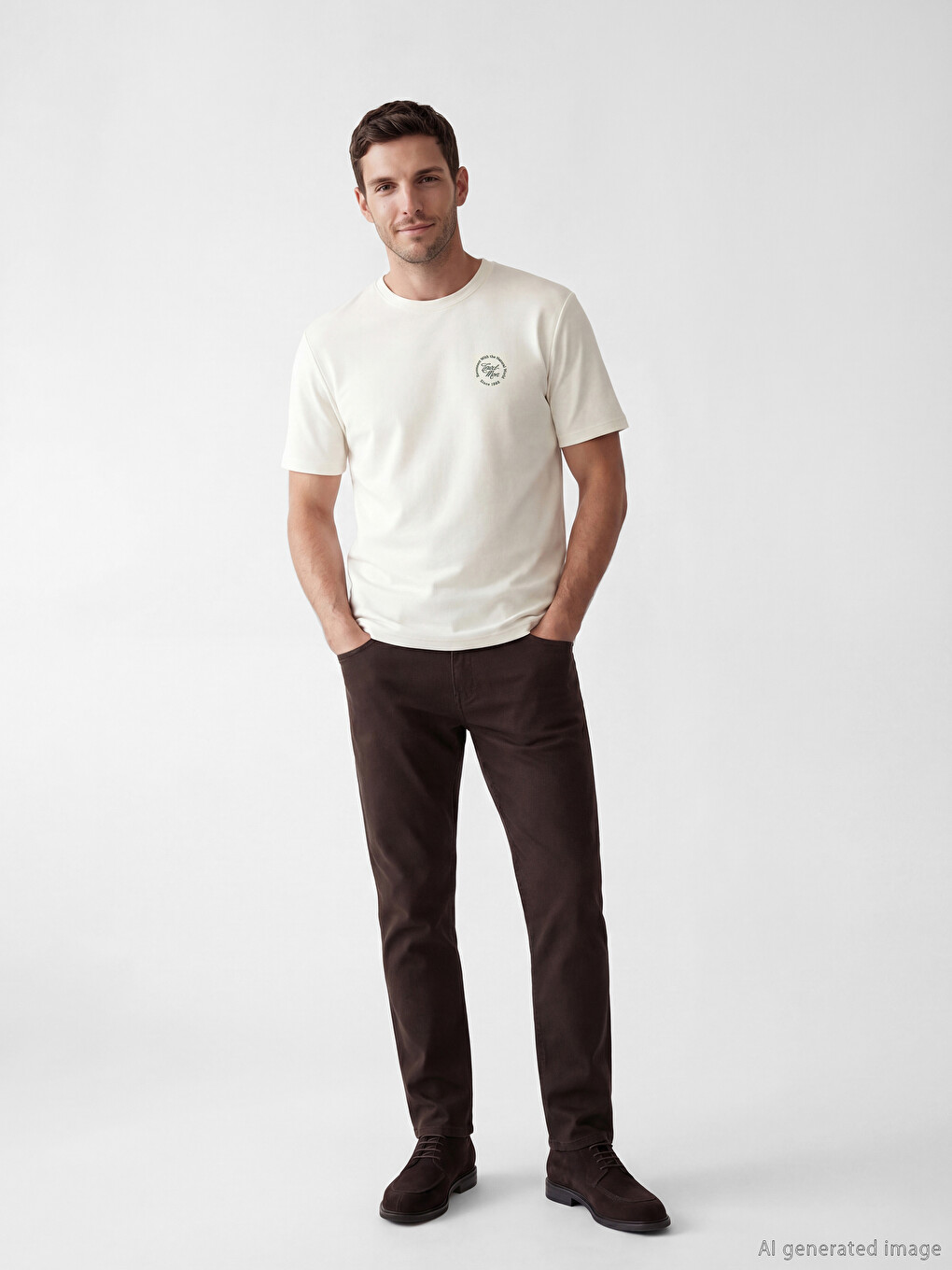 Standard Fit Printed Men's T-Shirt-1