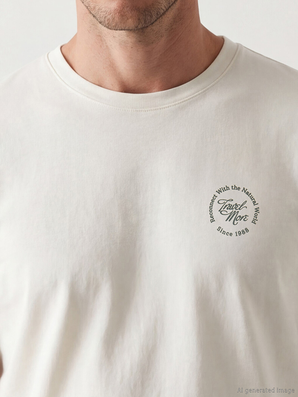 Standard Fit Printed Men's T-Shirt-2