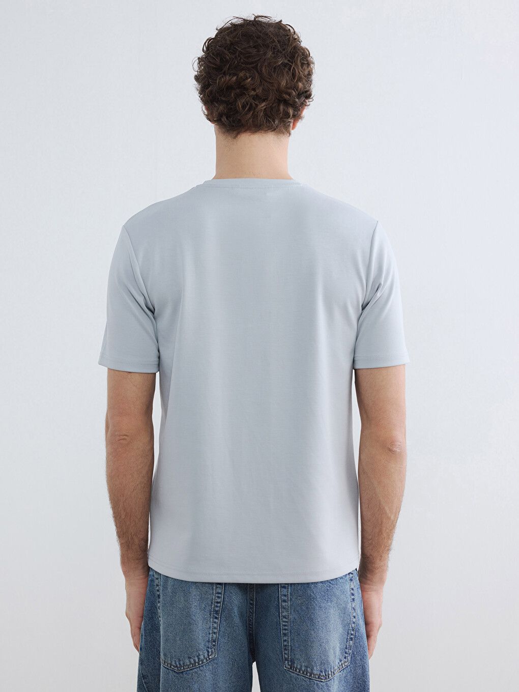 Standard Fit Embroidered Men's T-Shirt-3
