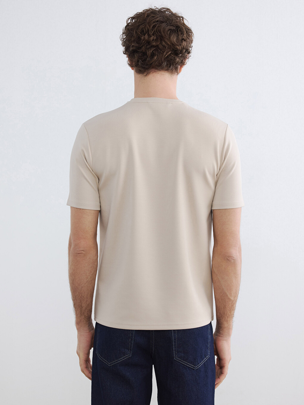 Standard Fit Embroidered Men's T-Shirt-3