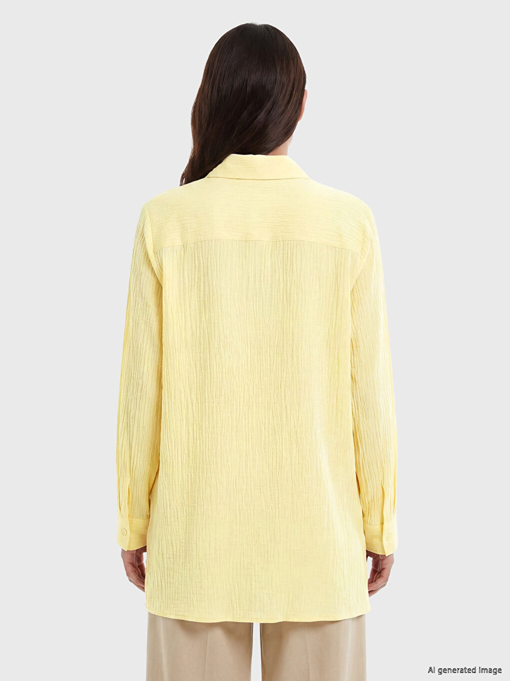 Textured Women's Shirt Tunic-3