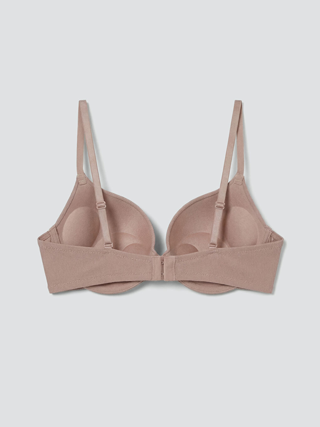 Pembe Balenli Dolgulu Tişört Sütyen-1