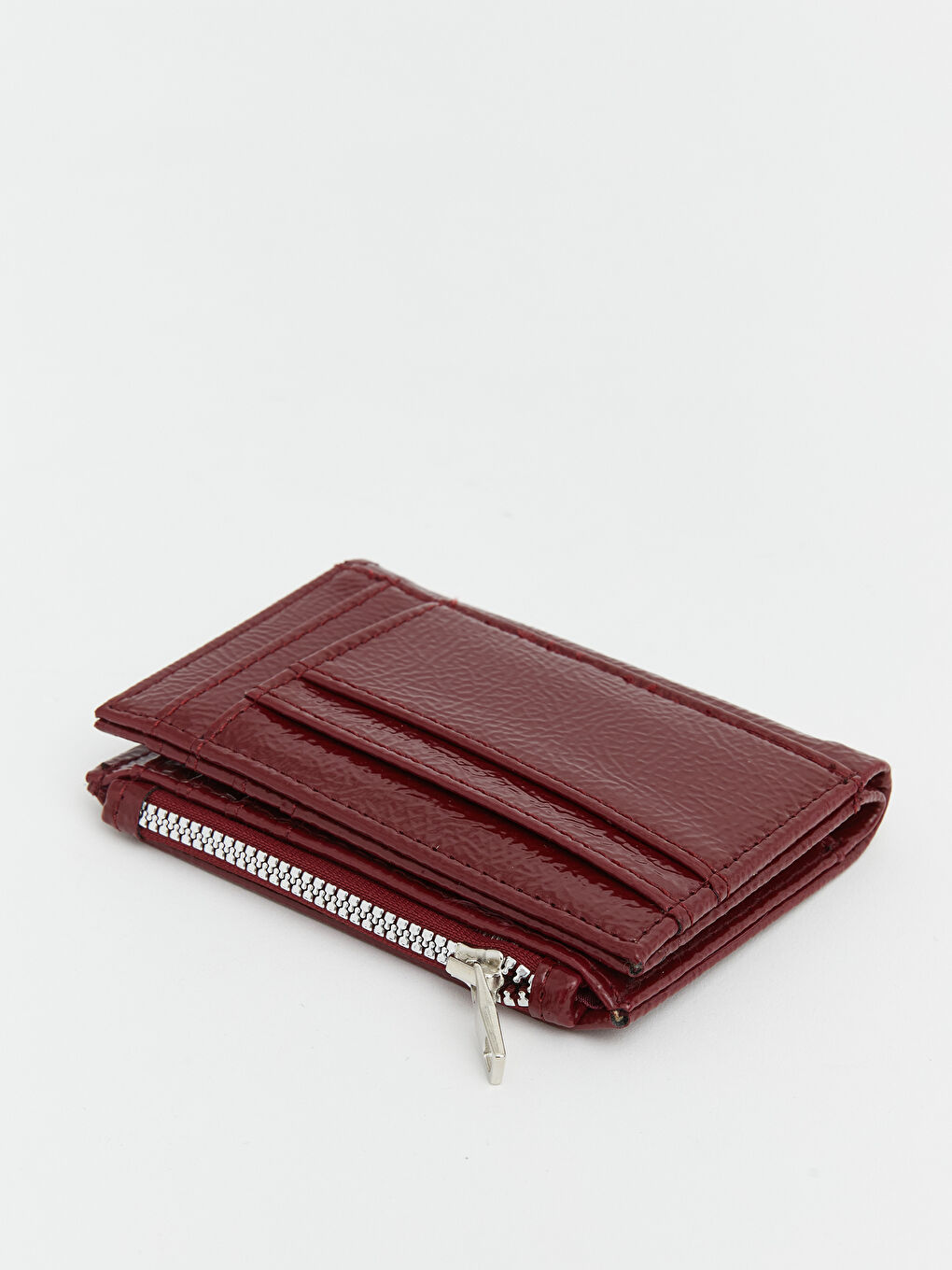 Bordo Rugan Kadın Cüzdan-1