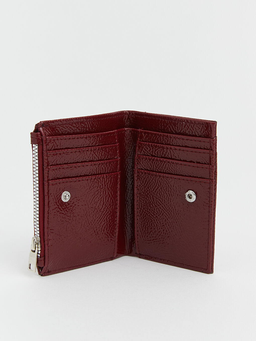 Bordo Rugan Kadın Cüzdan-2