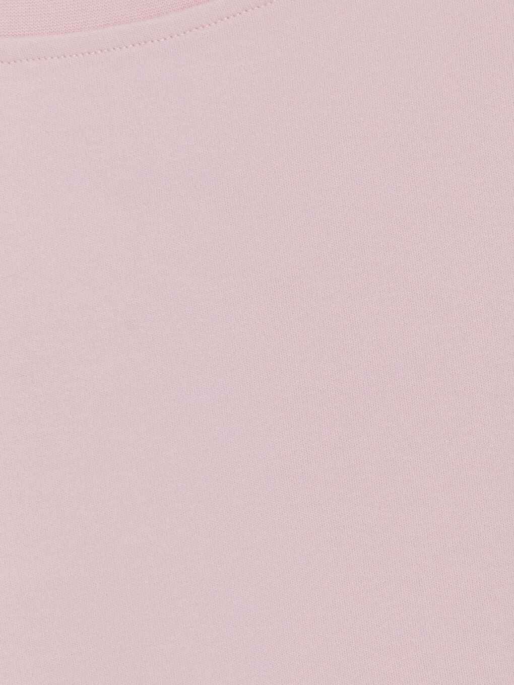 Pembe Bisiklet Yaka Kadın Tişört-2