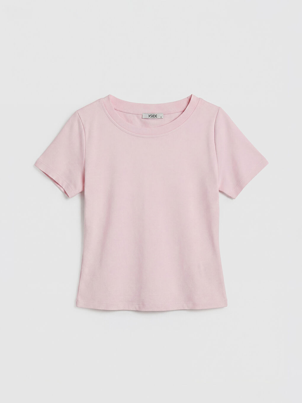 T-Shirt mit Rundhalsausschnitt für Damen-4