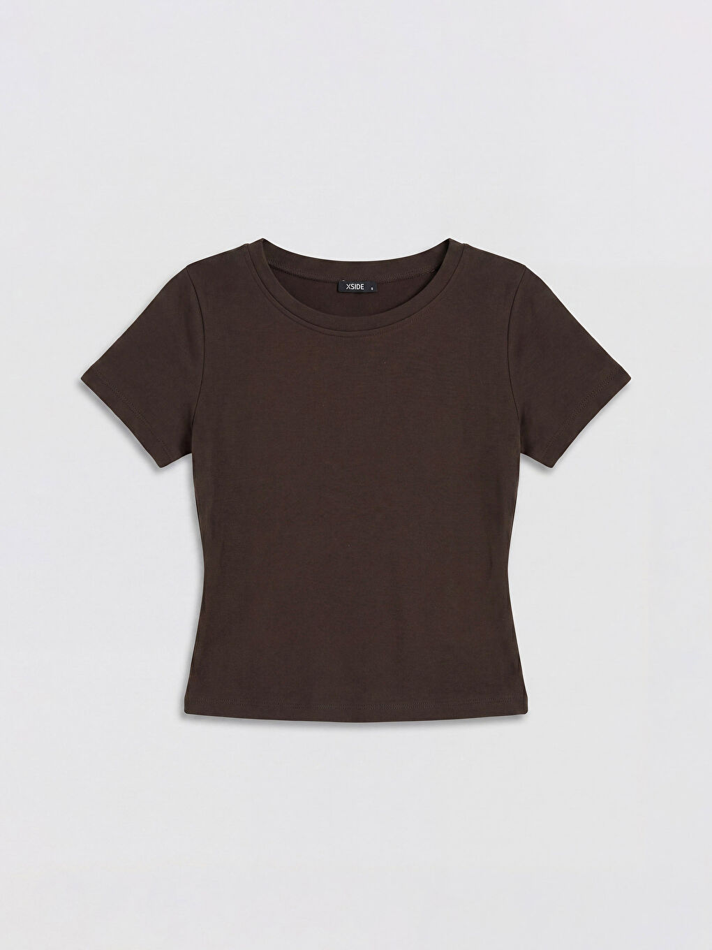 T-Shirt mit Rundhalsausschnitt für Damen-4