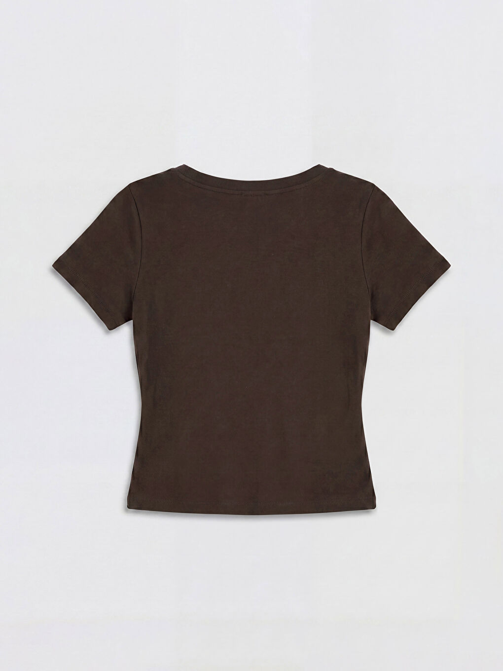 T-Shirt mit Rundhalsausschnitt für Damen-5