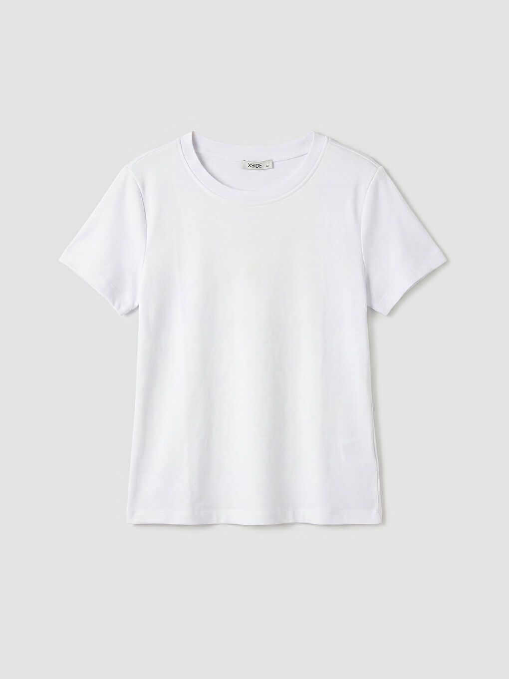 T-Shirt mit Rundhalsausschnitt für Damen-4