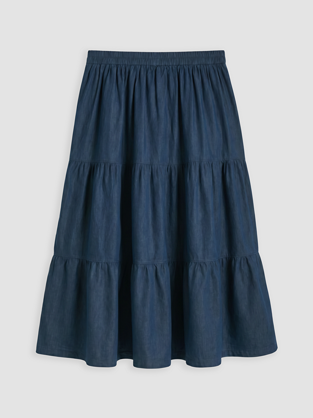 Siyah Beli Lastikli Katkat Jean Etek-1