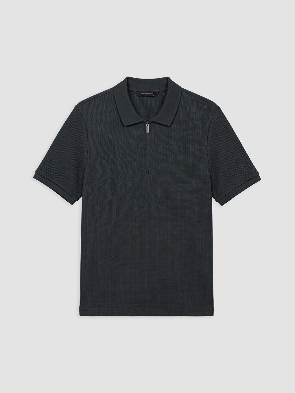 Polo Collar Waffle Men's T-Shirt