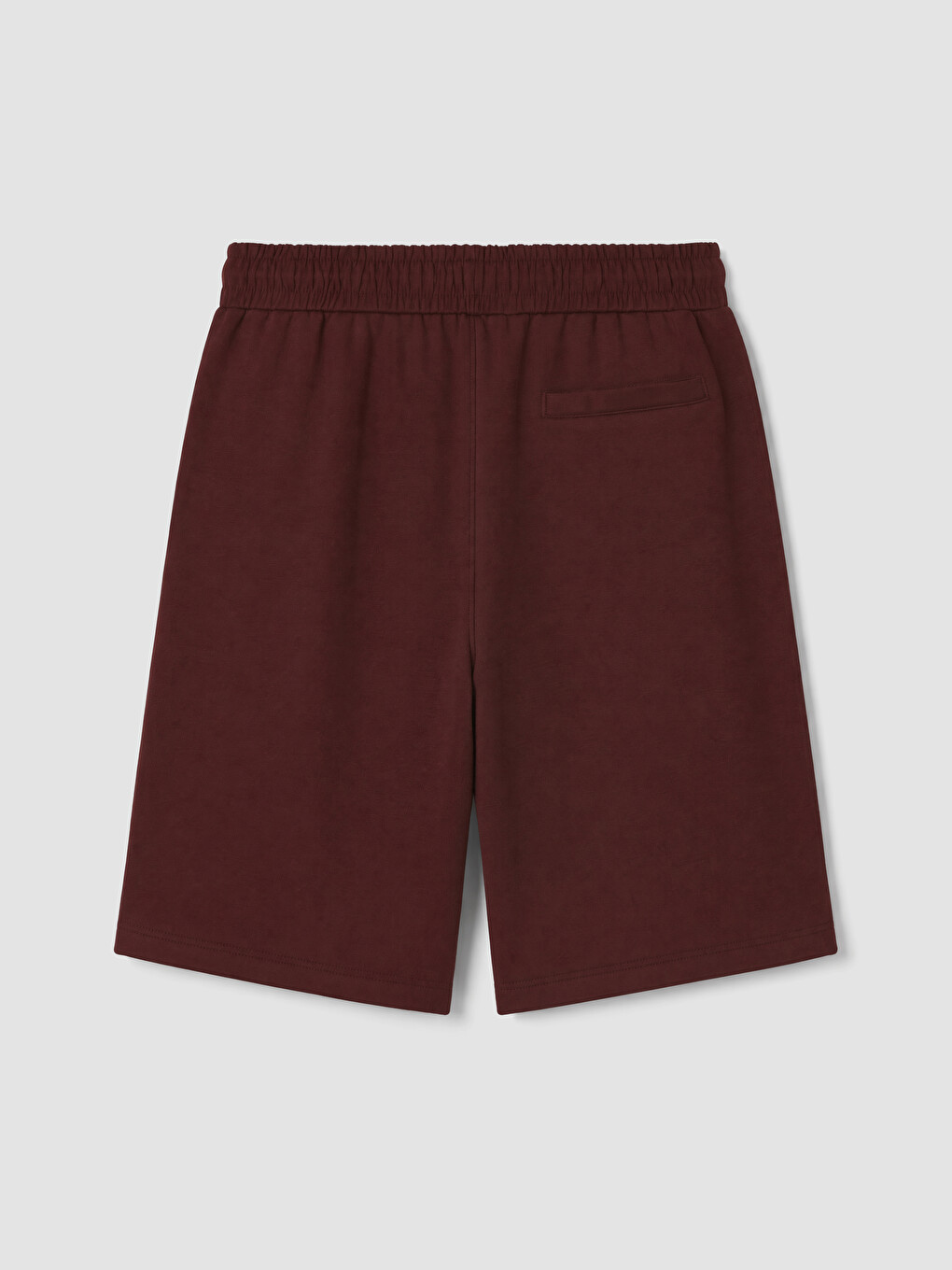 Bordo Regular Fit Erkek Şort-2