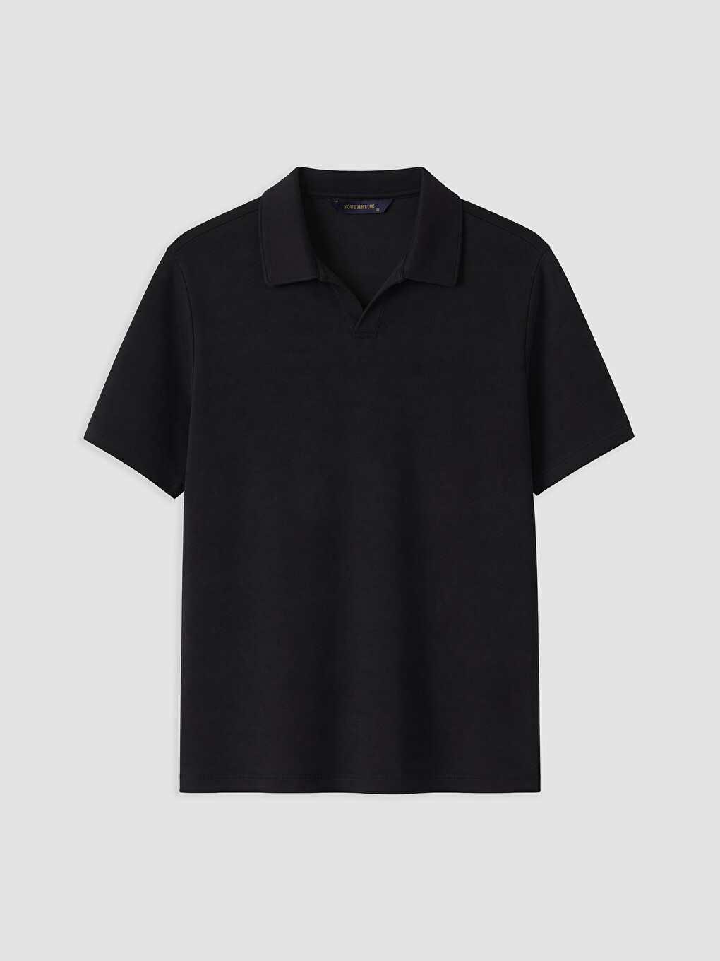 Siyah Polo Yaka Erkek Tişört