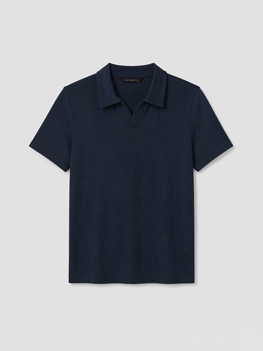 Lacivert Polo Yaka Erkek Tişört