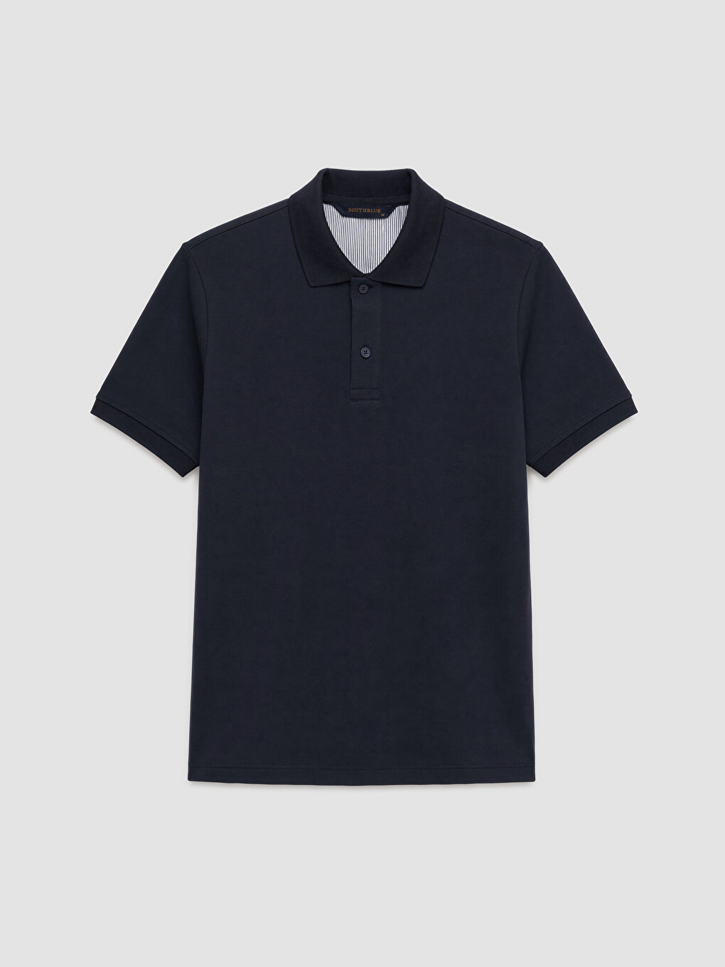 Lacivert Polo Yaka Pike Erkek Tişört-4