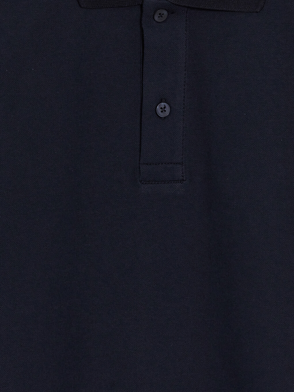 Lacivert Polo Yaka Pike Erkek Tişört-6