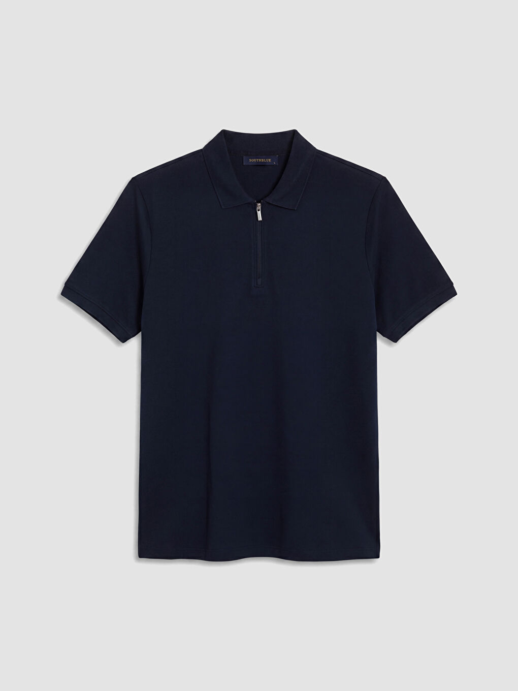 Lacivert Polo Yaka Erkek Tişört