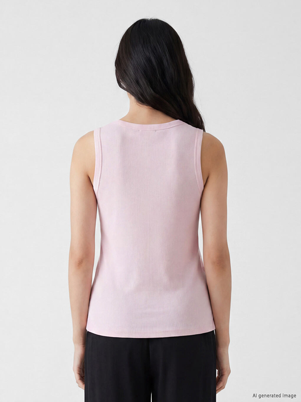 Crew Neck Women's Tank Top-3