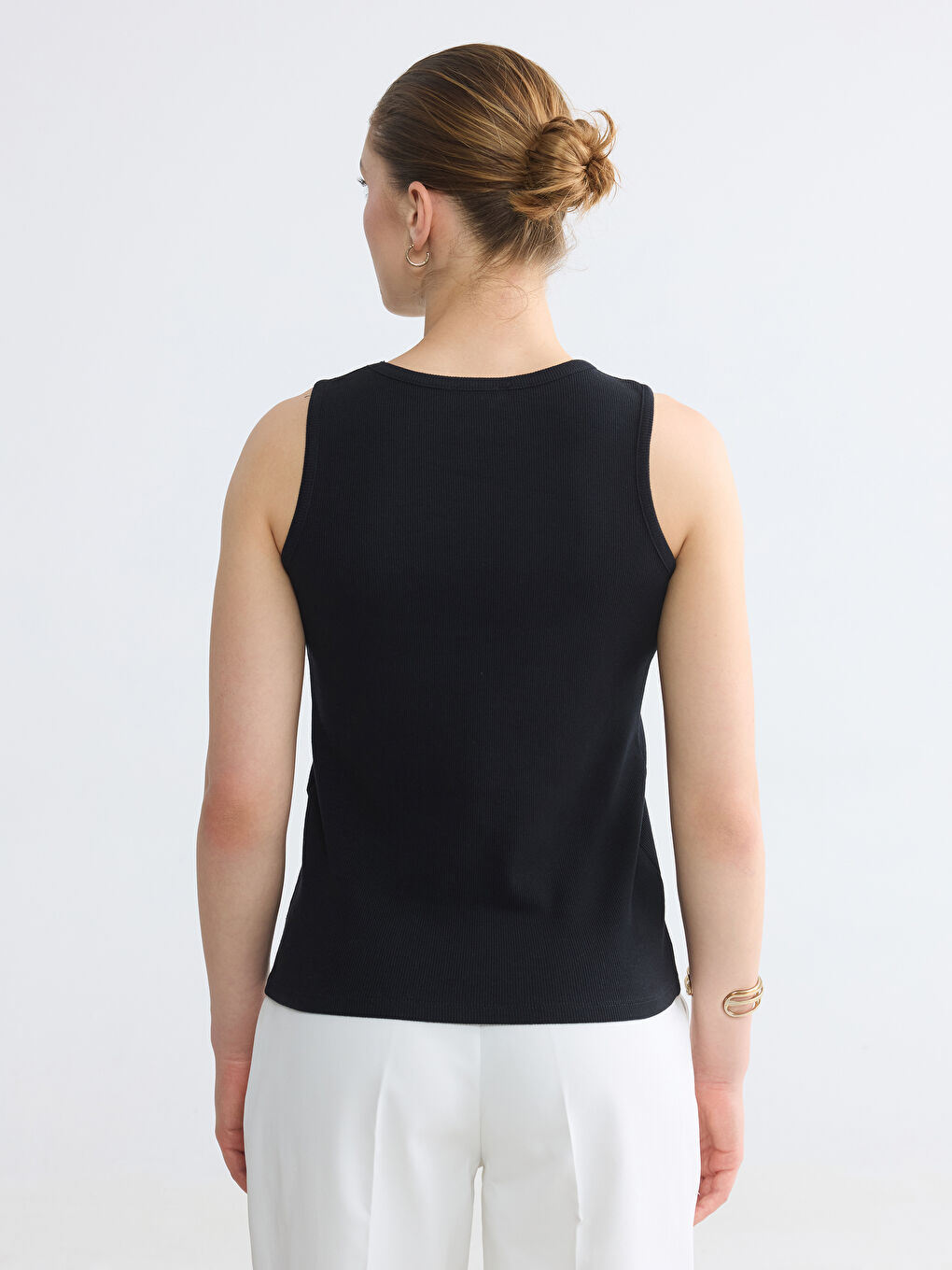 Crew Neck Women's Tank Top-3