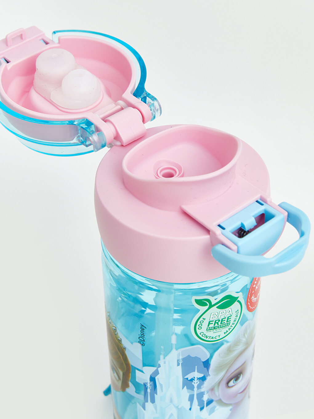 Karışık Frozen Baskılı Pipetli Suluk 500 ml-3