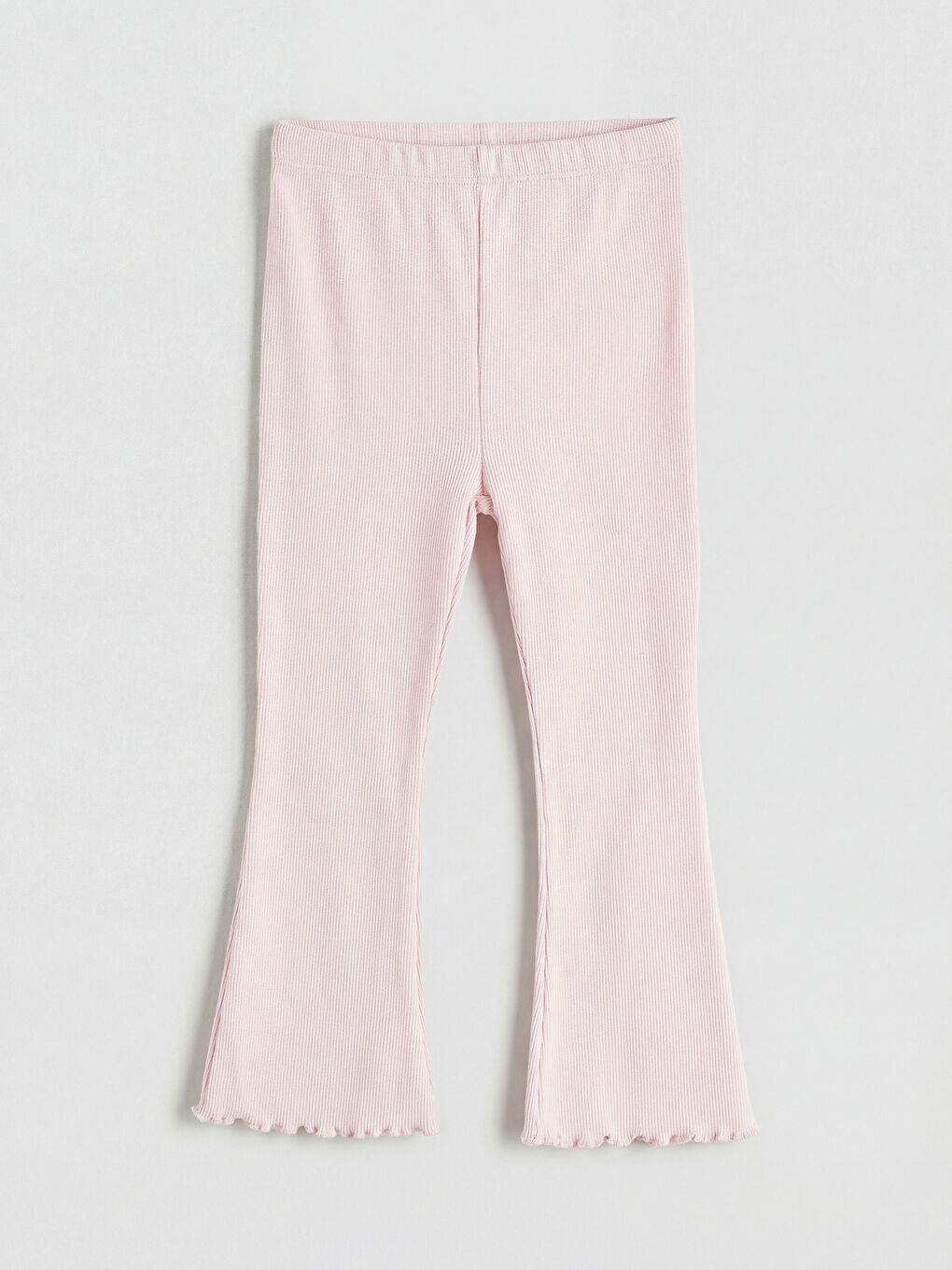 Kahverengi Kız Bebek İspanyol Paça Eşofman Altı 3'lü-3