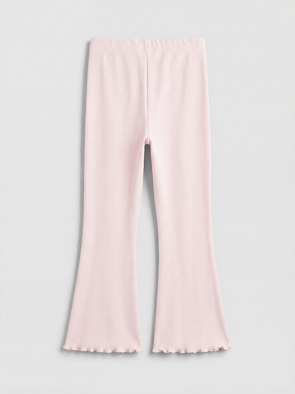 Kahverengi Kız Bebek İspanyol Paça Eşofman Altı 3'lü-4